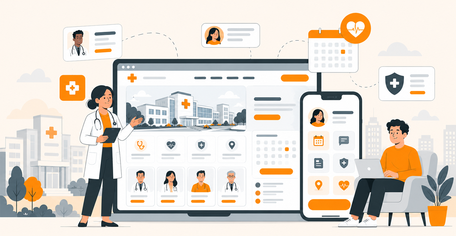 10 Best Hospital Website Designs of 2026 (Patient Portals, Doctor Directories, and UX Analysis)
